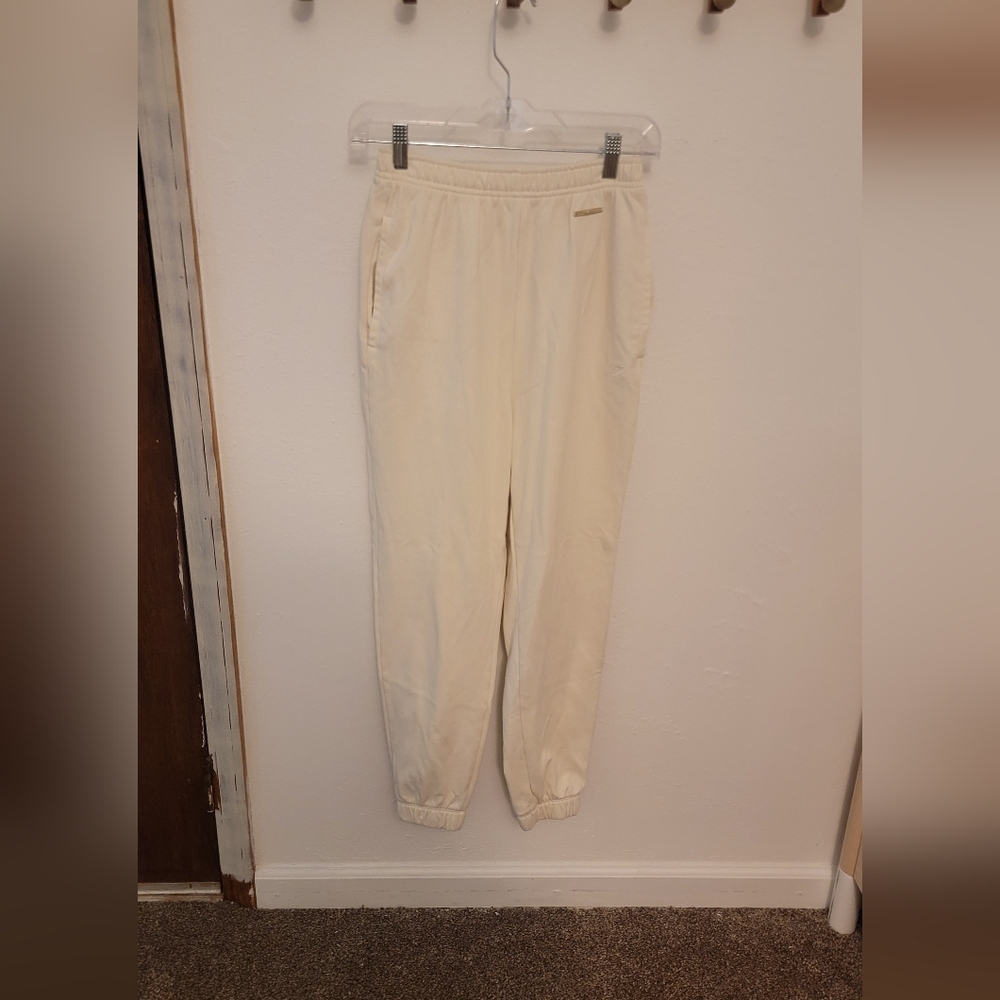 Gymshark Cream Track Pants